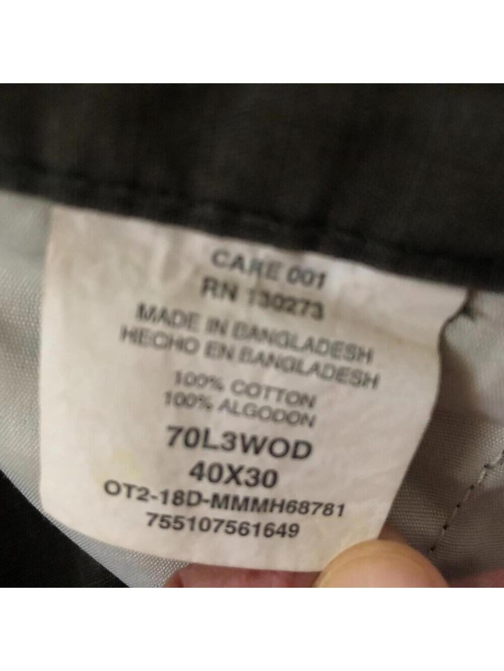 WRANGLER AUTHENTIC ISSUE CARGO PANTS SIZE 40x30 ZIP FRONT - Picture 4 of 10